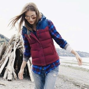 RARE ❤️💙 Patagonia Bivy Vest in Oxblood Red